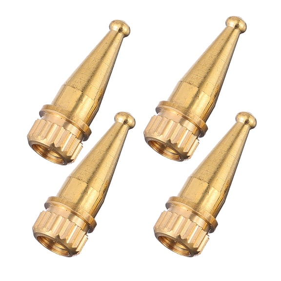 NIYANGLE Copper Floor Speaker Stands 4-Pack for Home Audio Setup, for Audio Enthusiasts