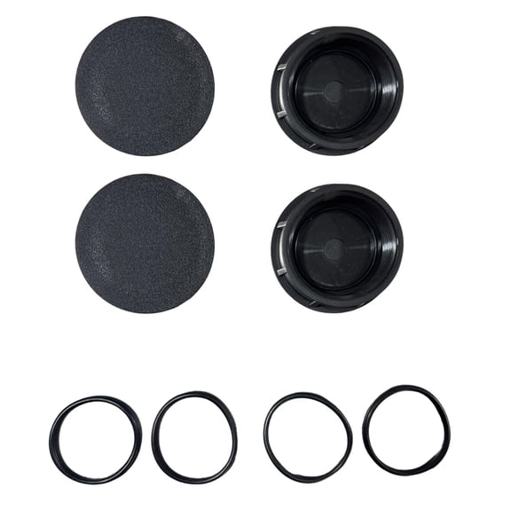 4Pcs Sprinkler Head Caps, Sprays Shut Off Cap with Sealing Rings Sprinkler Sprays Head Cover for Outside Irrigation Syst