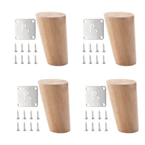 4Pcs Stable Wooden Table Leg Brace Weight Bearing Stabilizers for Home Furniture Reinforcement