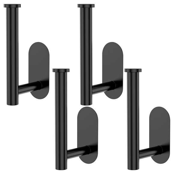 4Pcs Stainless Steel Curtain Holdback Wall Mount Curtain Holder U Shape Drapery Side Support Hook Nail Free Installation for Home