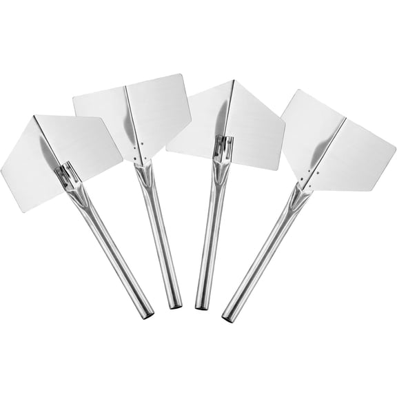 4Pcs Stainless Steel Drywall Corner Tool Set, 2 Inch Inside & Outside Corner Trowel Concrete Tools Hand Tools, Drywall Plaster Tools for Bricklaying, Corner Finishing