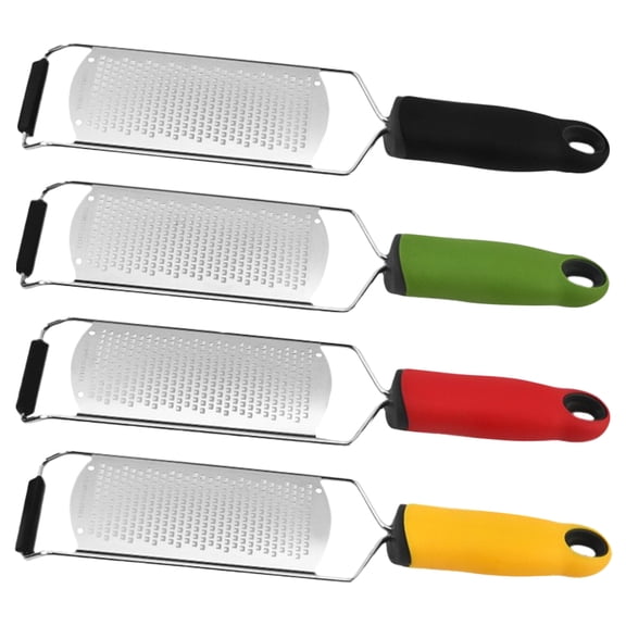 Uonlytech Potato Slicer Kitchen Grater Stainless Steel Assorted Color 4Pcs