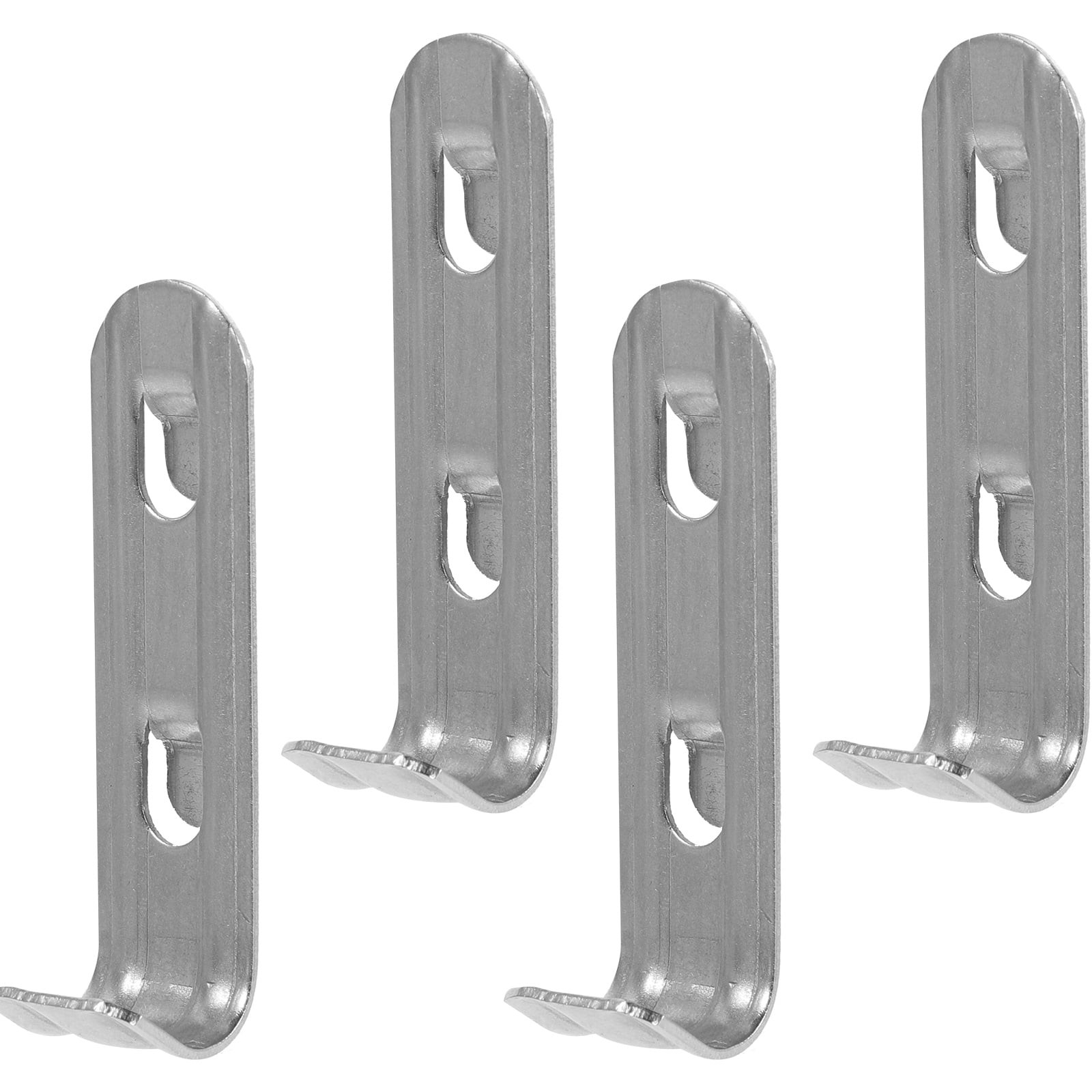 4Pcs Stainless Steel Refrigerator Shelf Clips Refrigerator Support