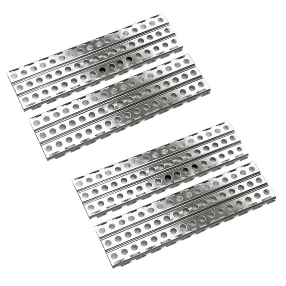 4Pcs Stainless Steel Sand Ladders Board for Axial SCX10 -4 D90 1/10 RC Crawler Car