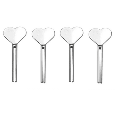 4Pcs Stainless Steel Toothpaste Squeezer Key Cream Tube Squeezing Cosmetic Oil Paint Squeezer