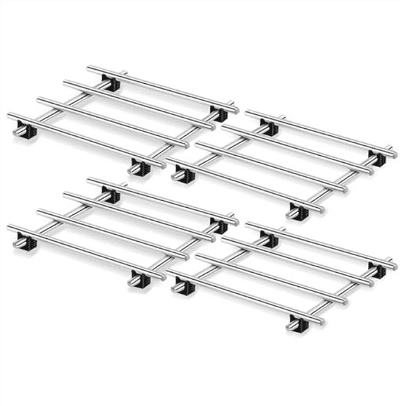 4Pcs Stainless Steel Trivet for Pots and Pans Pot Trivets Cooling Racks Hot Pads Cooking Baking Holder