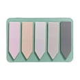 thumbnail image 1 of 4Pcs Sticky Index Tabs Sorting Paper Stationery Labels Fluorescent Index Sticker for Home Office School-Morandi,B, 1 of 8