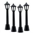 thumbnail image 1 of 4Pcs Street Post Lights Model Railway Lamp Post Lights Miniature Village Pathway Lantern Post for DIY, 1 of 6
