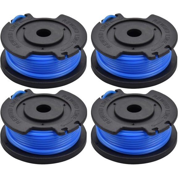 4Pcs Strimmer Spool Compatible with Ryobi,Grass Spool Trimmer Replacement String
