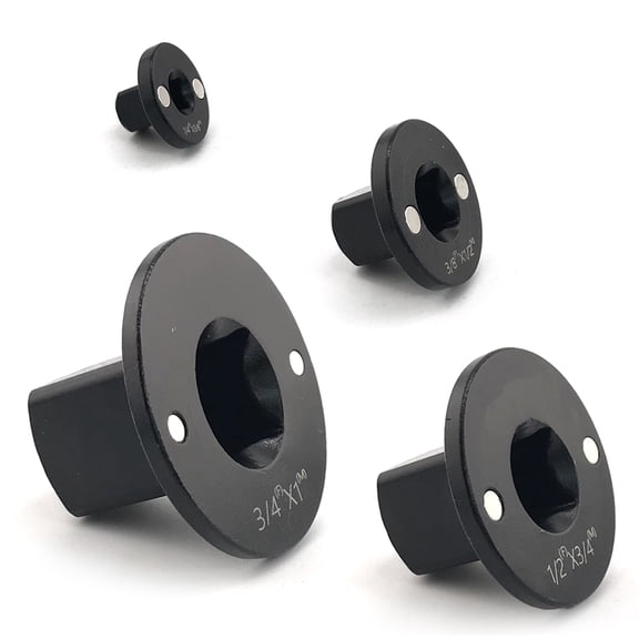 4Pcs Sturdy Ratchets Adapters Set with Carbon Steel Materials for Long Time Performances During Intensive Work