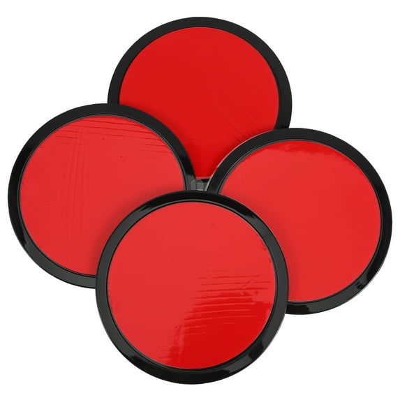 4Pcs Suction Cup Mat Car Dashboard Adhesive Pads Car Mount Pad Adhesive Pad for Suction Cup Fixing