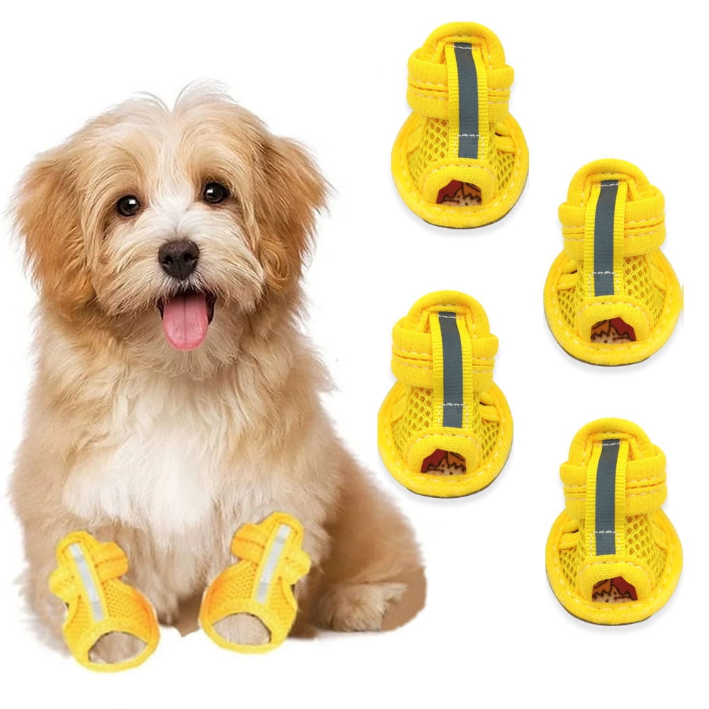 4Pcs-Summer-Dog-Shoes-Hot-