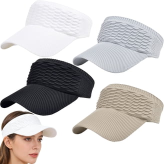 Summer Men Women Sun Hat Cotton Adjustable Visor UV  display picture 1