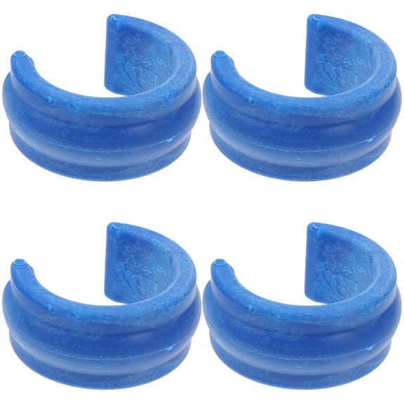 4Pcs Swimming pool Hose Weight PP Blue Weight Block for Pool Systems Hose Stabilization