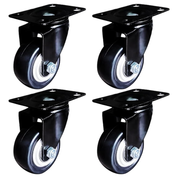4Pcs Swivels Casters Wheel Furniture Wheel Casters for Furniture, Workbenches