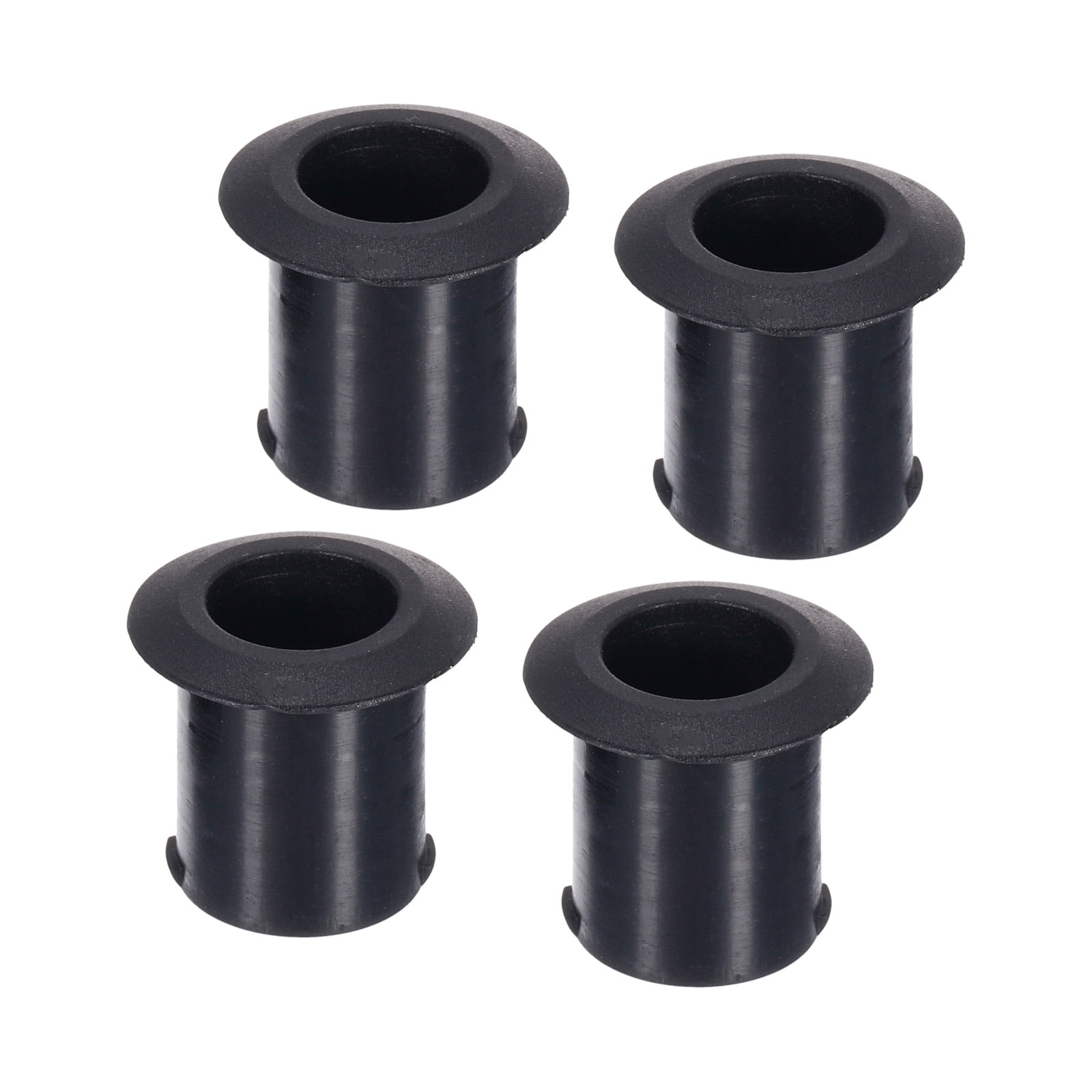 4pcs T Shape Rubber Grommet Mount Dia 19.5mm Id 15mm H 25mm Seal 