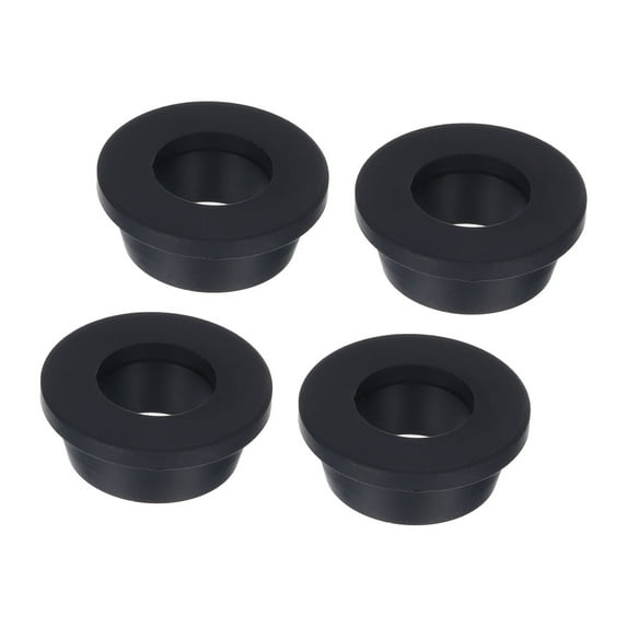 4Pcs T Shape Rubber Grommet Mount Dia 29mm ID 19mm H 13.5mm Seal Protection Cable Grommets Flexible Cable Pipe