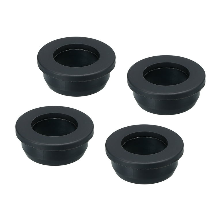 4Pcs T Shape Rubber Grommet Mount Dia 36.3mm ID 25mm H 16mm Seal