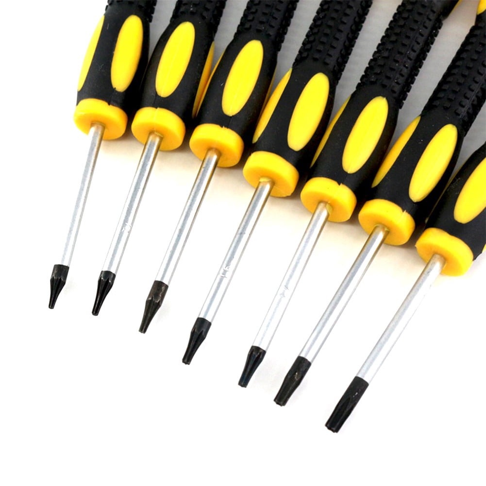 3pcs T8H T10H Hexagon Torx Screwdriver With Hole Screwdriver Removal Tool