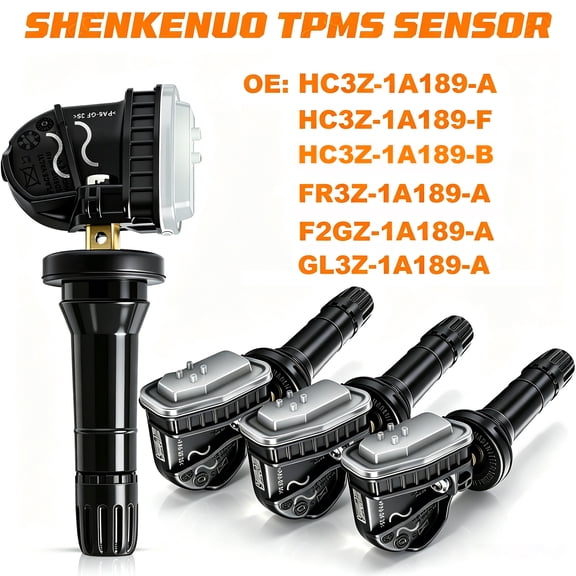 4Pcs TPMS Sensor, 315MHZ Tire Pressure Sensors for Ford F250 F-350 Super Duty 2017-2022
