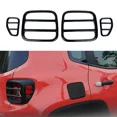 thumbnail image 1 of 4Pcs Taillight Rear Light Tail Lamp Guard Cover Trim for Jeep Renegade 2015-2020, 1 of 5