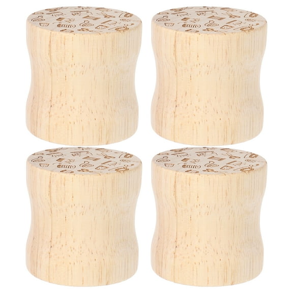 Wood Quilters Clapper for Sewing Effective Fabric Stabilization Prevents Shifting Durable Wood Beige 4 Pieces