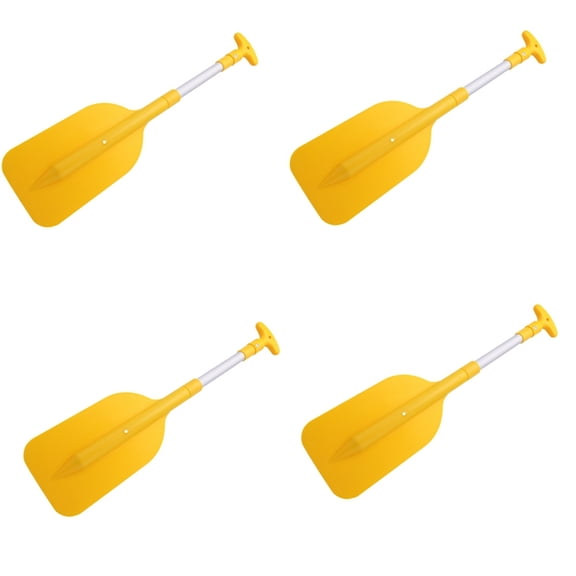 4Pcs Telescopic Paddle Portable Adjustable Aluminum Alloy Oar Safety Boat Accessories