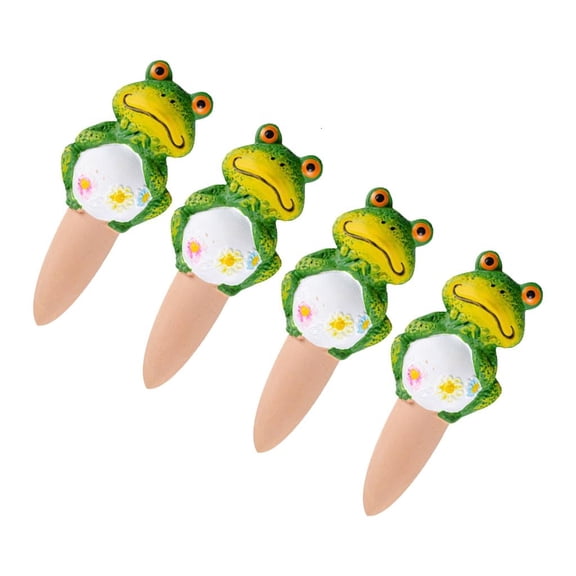 4Pcs Terracotta Plant Watering Globes Set Water Globes Plant Watering Bulb Watering Globes for Indoor Plant Flowers