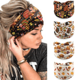 thumbnail image 1 of 4Pcs Thanksgiving Day Headbands for Women Turkey Fall Leaves Holiday Hair Bands, Autumn Festive Gift Hair Accessories, 1 of 6