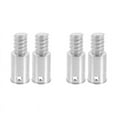 thumbnail image 1 of 4Pcs Threaded Tip Replacement Repair Kit,Aluminum Threaded Handle Tips for 0.72 Inch Wood or Metal Poles, 1 of 7