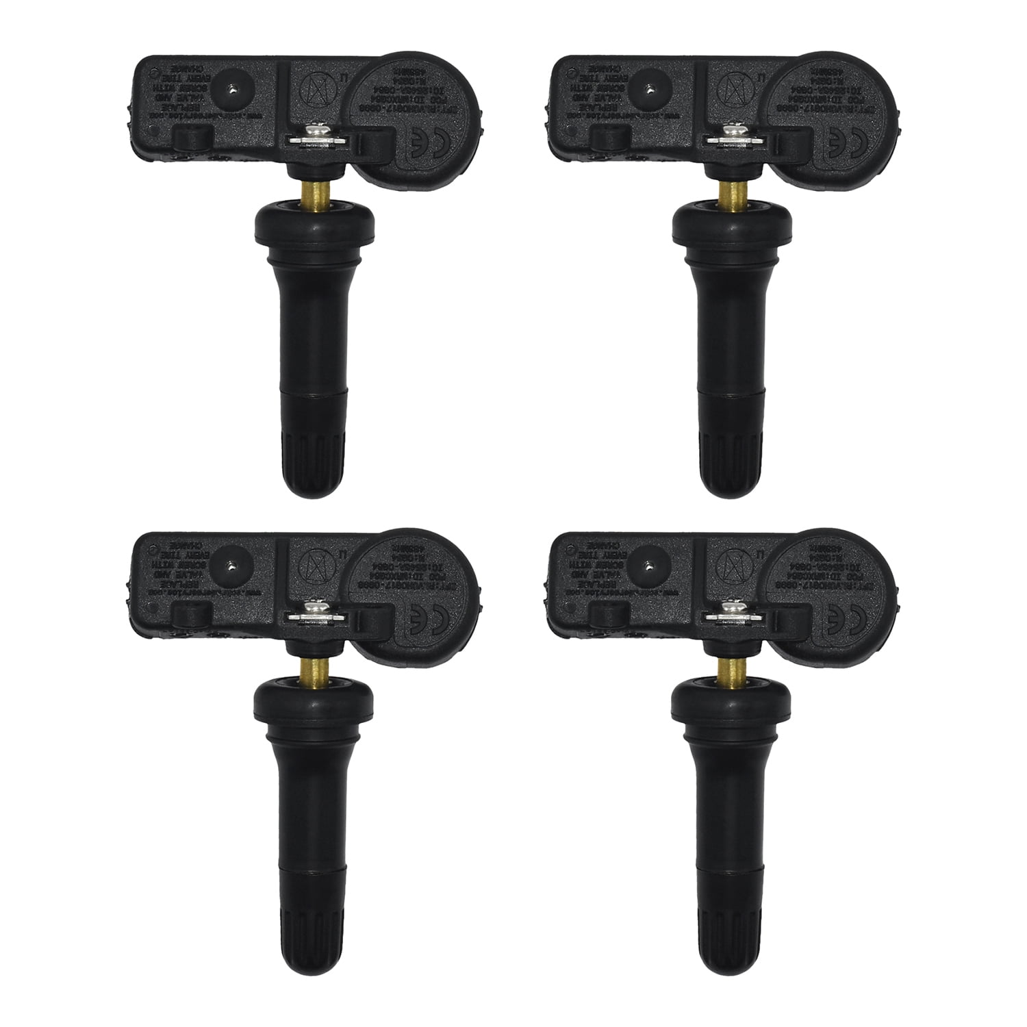 NPAUTO TPMS Sensor Fits for RAM 1500 2500 3500 4500 5500 Jeep Cherokee 2014 2015 2016 2017 2018-2022, 4Pcs Tire Pressure Sensors Replace# 68249197AA 68239720AA Tire Pressure Monitoring System 434MHz