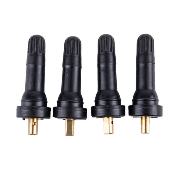 4Pcs Tire Pressure Sensor Valve For Tubeless Disc Wheel Rubber Nipple For TPMS