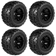 4pcs Large Tire Widening Tyre Wheel for 144001 124016 124018 124019 12428 16889 RC Car Upgrade Parts,2