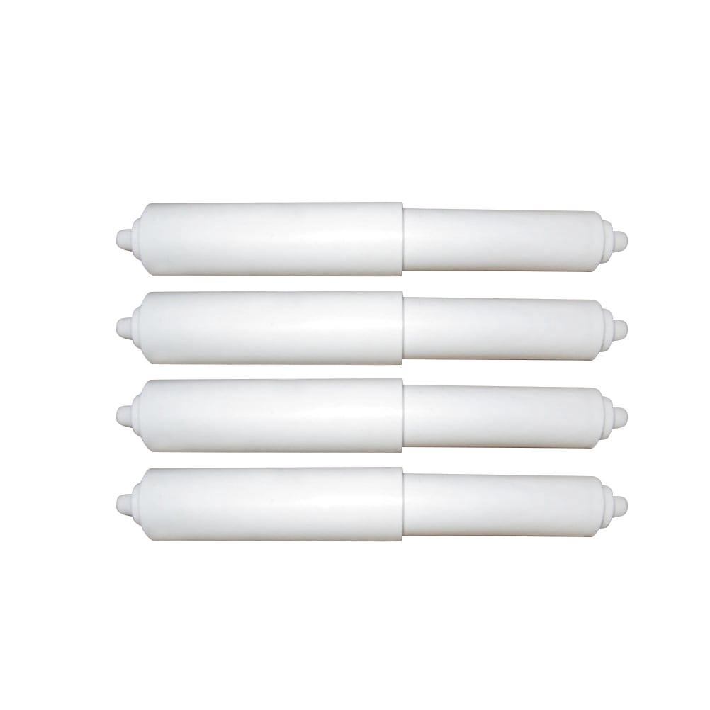 EXCEART 4 Pcs Toilet Paper Holder Roller Replacement Toilet Paper Spring Replacement Spindle Retractable Toilet Paper Roller Spring Loaded Tissue Holder Replacement