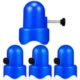 thumbnail image 1 of 4Pcs Trampoline Enclosure Pole Caps 1.5 Inch Diameter Safety Caps Replacement with Screw Thumb for Net Hook, 1 of 8