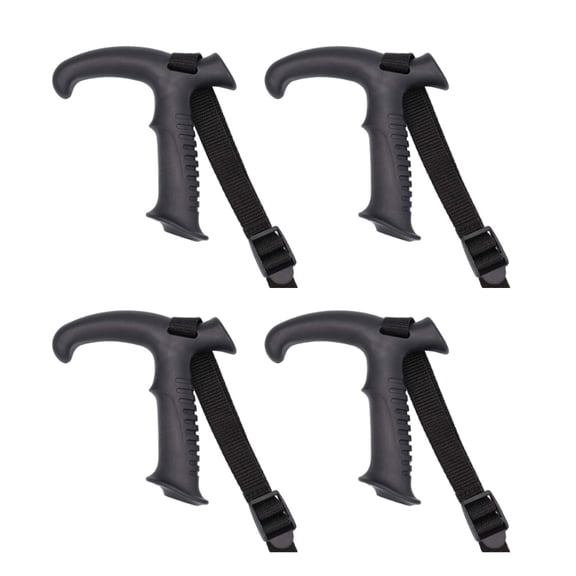 4Pcs Trekking Poles Handle Grip Climbing Stick Handle Outdoor Replace Walking Poles Cane Hand Grip Outdoor Small Tool
