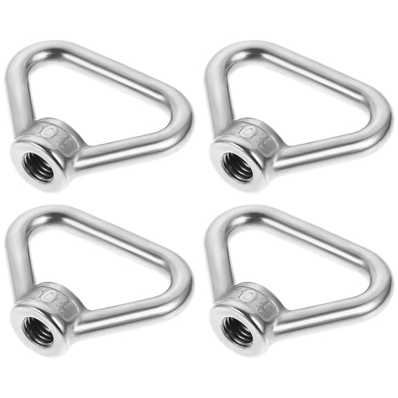 4Pcs Triangle Shaped Lifting Nut Female Thread Nut Sturdy Screw Fastener