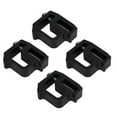 thumbnail image 1 of 4Pcs Truck Cap Mounting Clamps Heavy Duty Clamps for Truck Top Camper Shell Black, 1 of 9