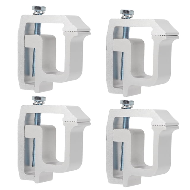 4Pcs Truck Topper Cap Clamps Universal Mounting Clamps Truck Caps
