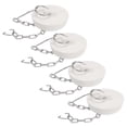 thumbnail image 1 of 4Pcs Tub Stoppers, Rubber Bathtub Stoppers 41-45mm Kitchen Sink Drain Stopper, White, 1 of 6