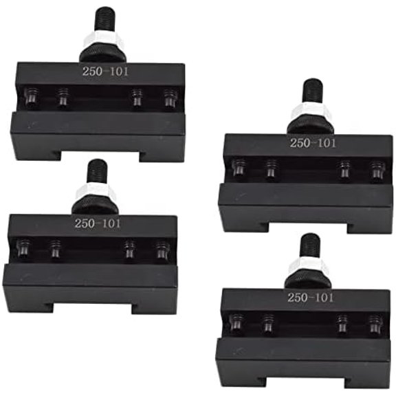 4Pcs Turning Tool Holder AXA 250-101 Quick Change Tool Post Turning Facing Holder 6-12 Inch$$Tools & Hardware Other