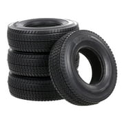 4Pcs Tyres Rubber Excellent Performance Upgrade Parts Vertical Pattern