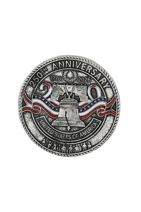 4Pcs USA Flag Pin, American Flag Pin, Independence Day Patriotic Accessories - Patriotic 250th Anniversary Pins Commemorative Gifts for Clothes Decor