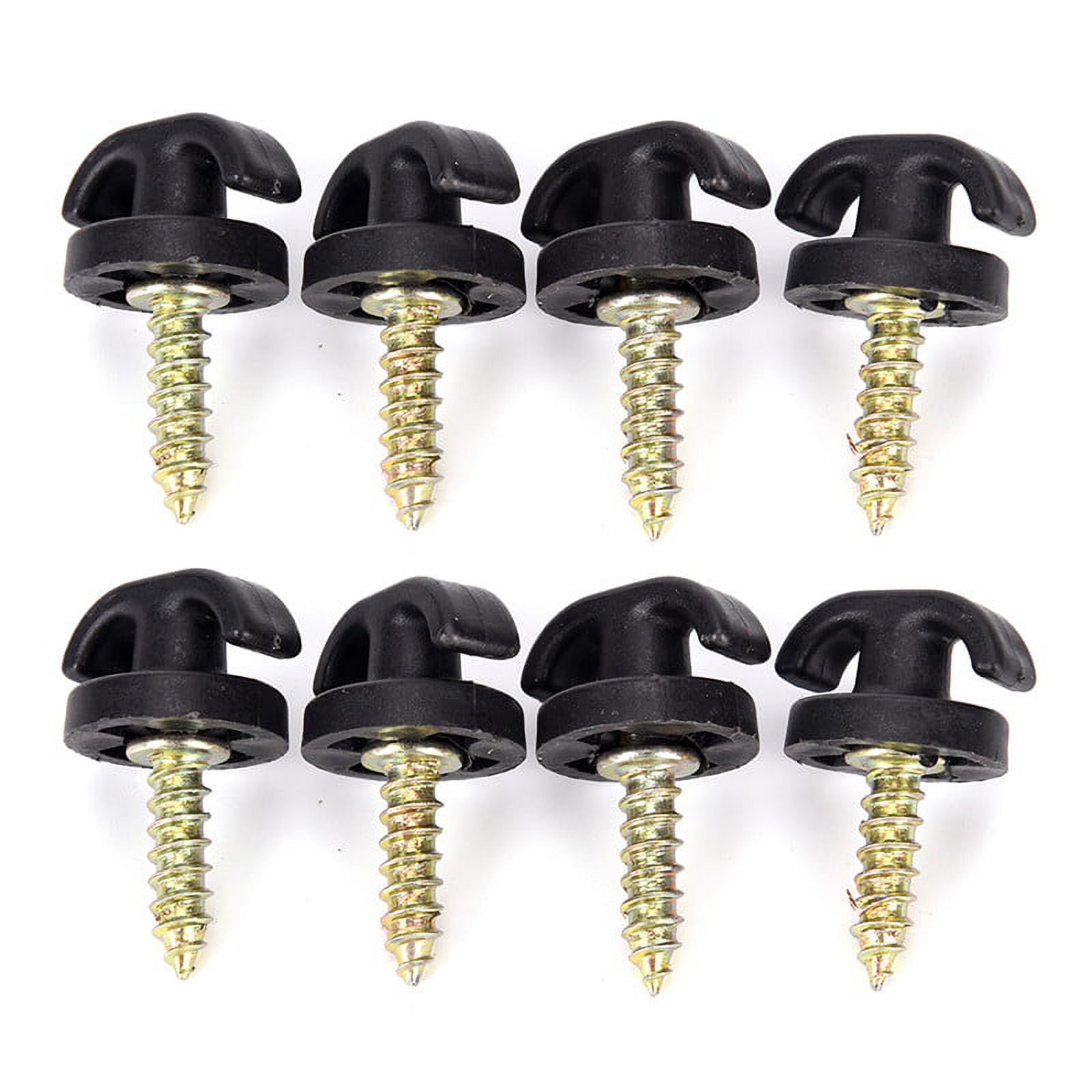 4Pcs Universal Car Rear Trunk Envelope Cargo Net Tie Down Hook Ring