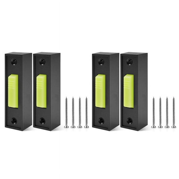 4Pcs Universal Garage Door Opener Switch 41A4166 Lighted Wall Mounted Push Button Black with White Center