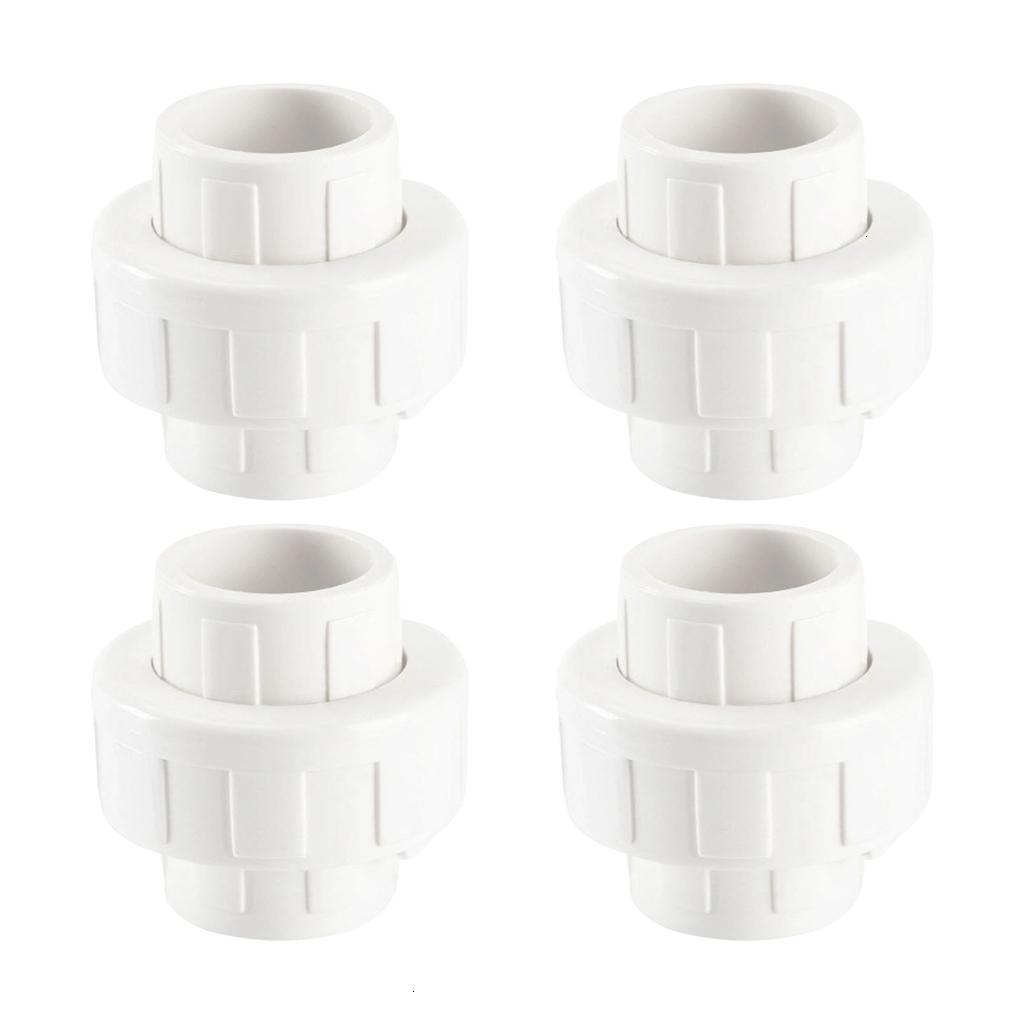 4Pcs Universal Water Pipe Connector Direct Joint Fitting For Garden ...
