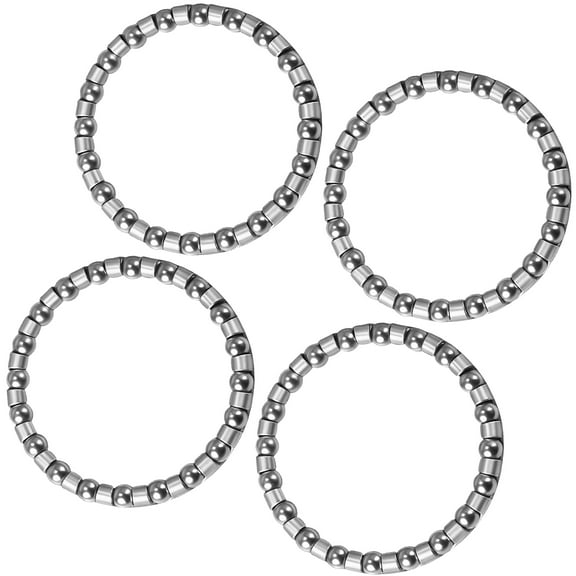 4Pcs Universals Bicycles Bearings Front Fork Caged Balls Race Bearing for Hub Cranks Fork Bike Accessories Enduring