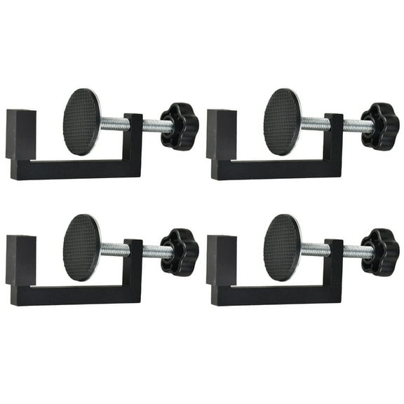 4Pcs Universals Cabinet C Clamps 10-57mm Reversed Woodworking Clamp for Wood Cutting Drilling Woodworking Tool