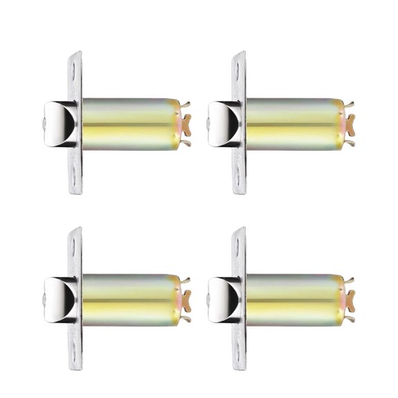 4Pcs Universals Single Body Tongue Round Balls Door Knob Body Cores Locking Tongue Lockcase Repair Fittings