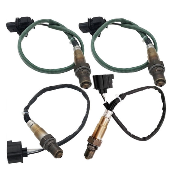 4Pcs Up + Downstream Oxygen Sensor for Mercedes C280 GL450 GL550 ML350 ML550 R550 2345096 2344047 2344896 0065424018